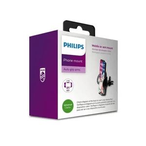 SOPORTE TELEFONO PARA REJILLA DE VENTILACIÓN AUTO UNIVERSAL 360° PHILIPS2