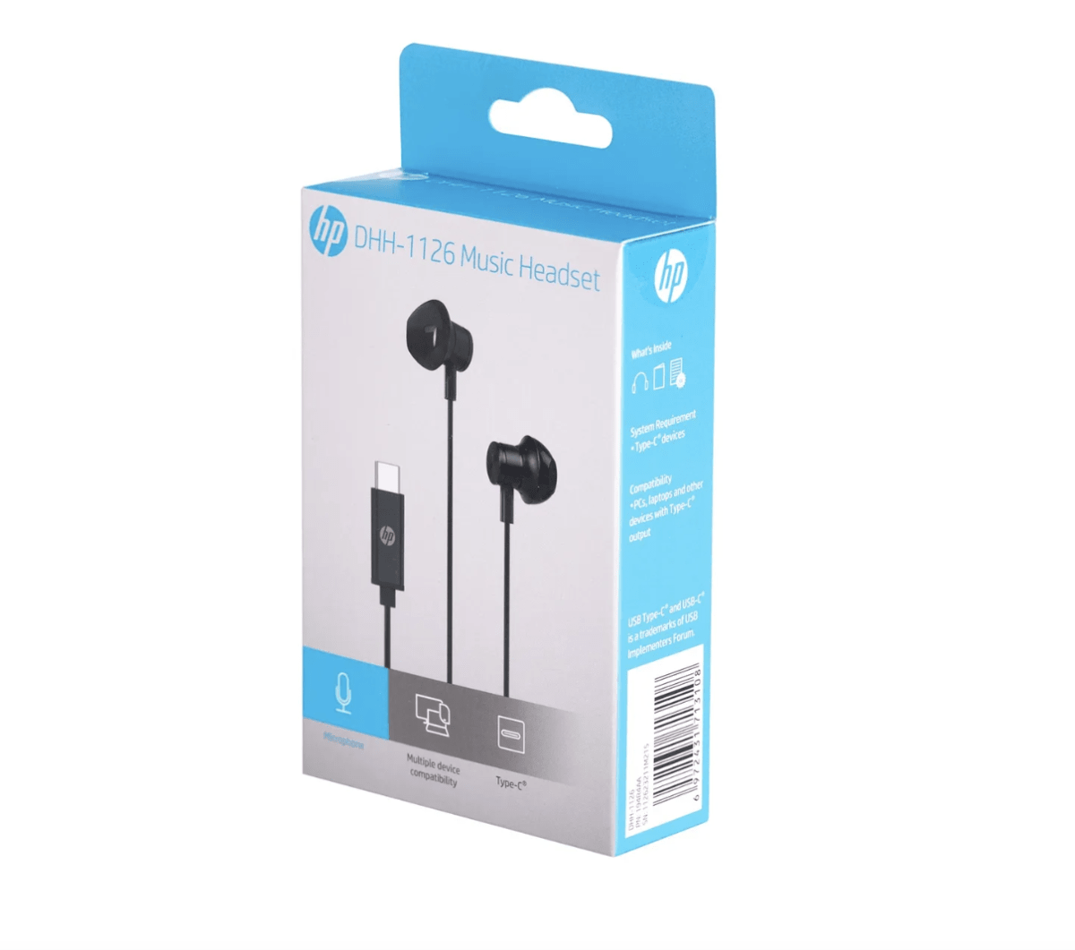 AUDIFONOS HP CON ENTRADA C DHH-1126 NEGROS 0