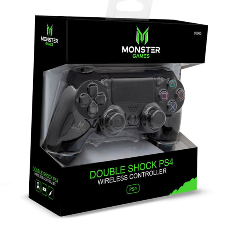 JOYSTICK PS4 INALAMBRICO VIBRACIÓN DOBLE MONSTER1