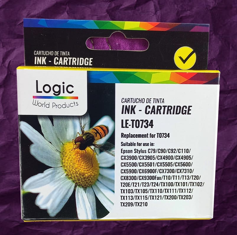TINTA EPSON 073 YELLOW ALTERNATIVA LOGIC 1