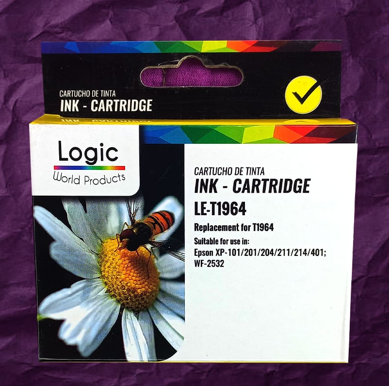 TINTA EPSON 1964 YELLOW ALTERNATIVA LOGIC 1