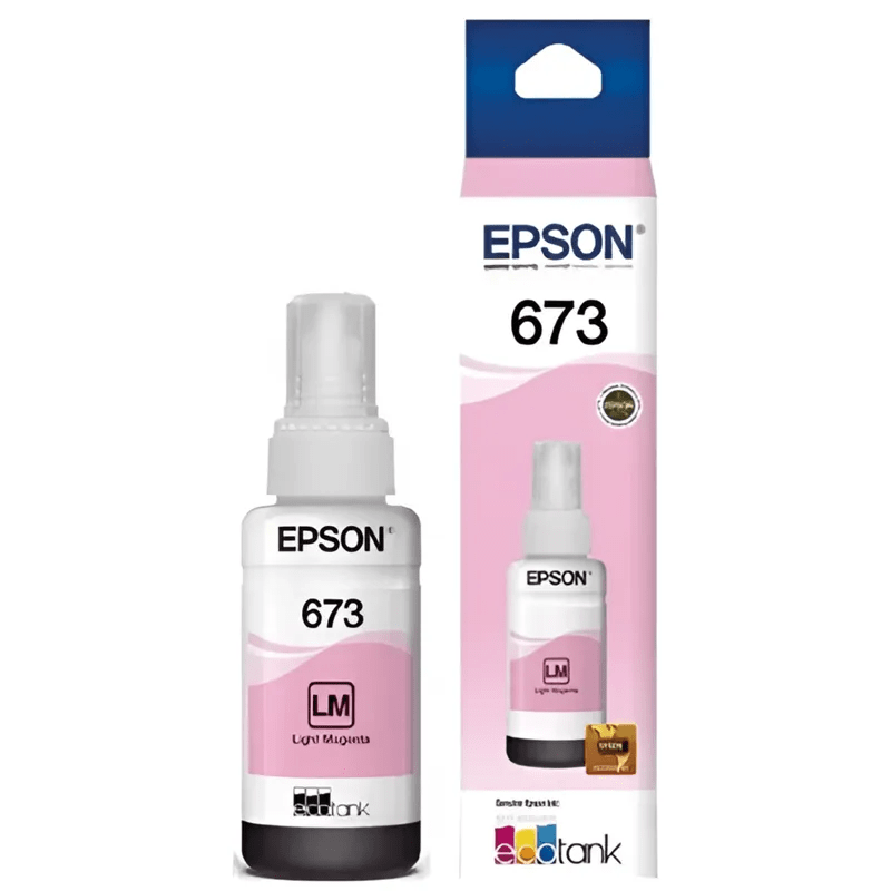 TINTA BOTELLA EPSON 673 MAGENTA LIGHT ORIGINAL 1