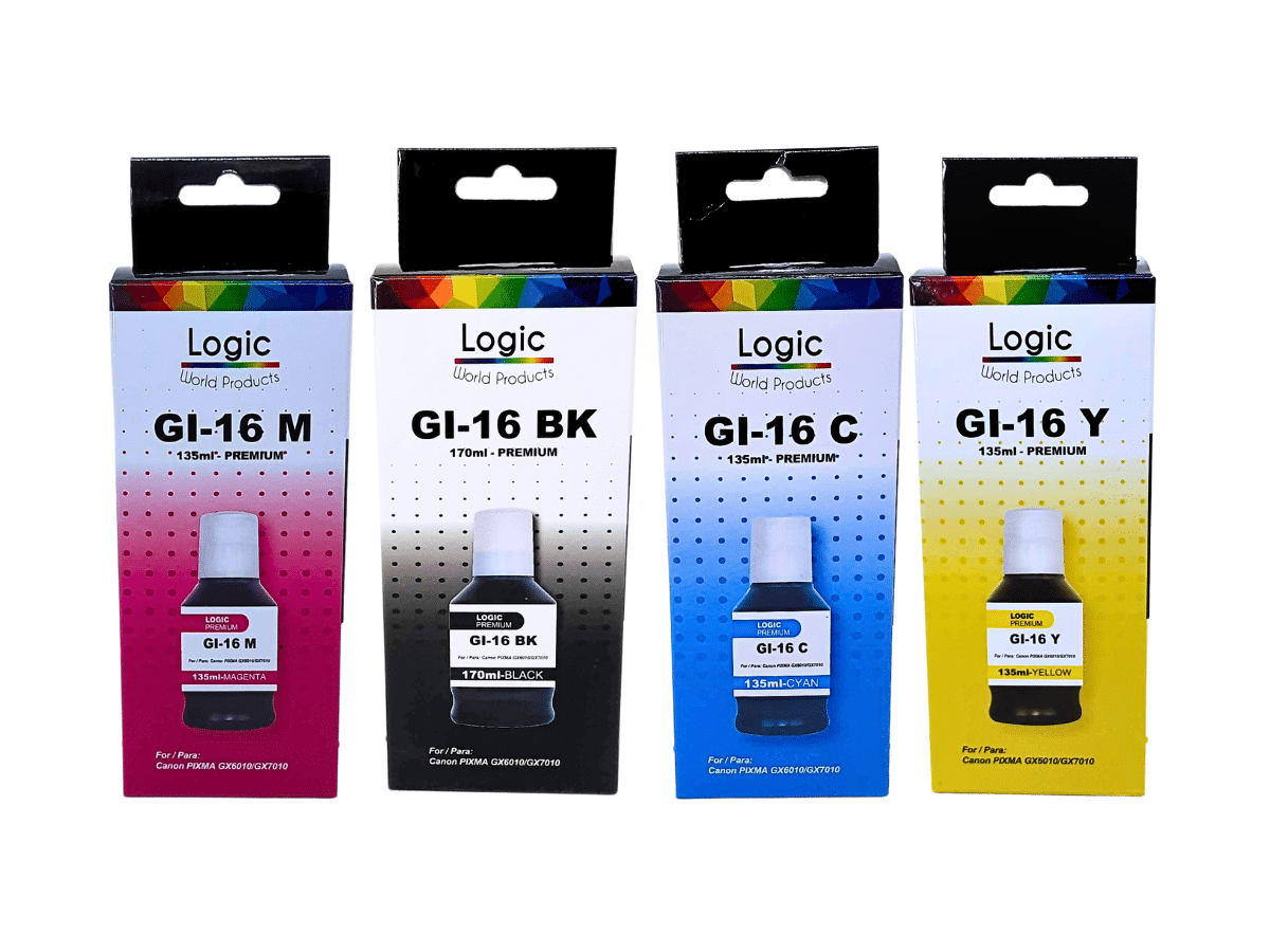 TINTA CANON GI 16 YELLOW ALTERNATIVA LOGIC2