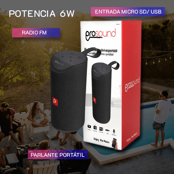 PARLANTE INALAMBRICO PROSOUND WARELESS P391N 0