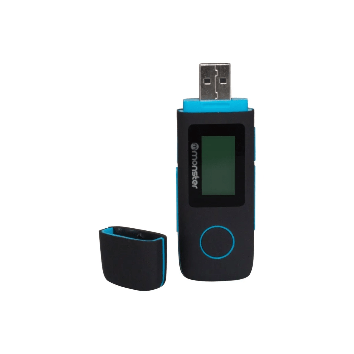 REPRODUCTOR MP3 16GB azul MONSTER RADIO FM/GRABADOR DE VOZ/ SLOT TF/ BATERIA RECARGABLE/ PUERTO USB1