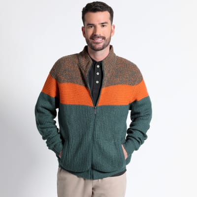 SWEATER FULL CIERRE TALLAS GRANDES (3XL y 4XL) I3127E001