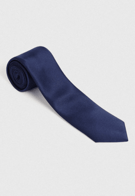 CORBATA LISA FORMAL AZUL MARINO AC000N079