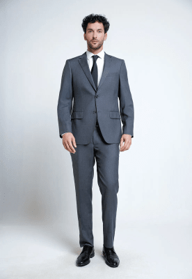 TRAJE FORMAL GRIS PARA HOMBRE SLIM FIT – MODELO TRL I5003N003