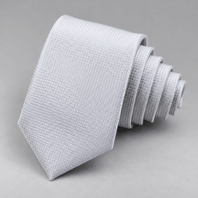 CORBATA SLIM TEXTURIZADA 6 CM GRIS CLARO AC002N014