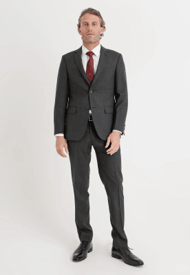TRAJE HOMBRE FORMAL THERMOLITE NEGRO TRIAL – ELEGANCIA SLIM FIT CON TECNOLOGÍA TÉRMICA AVANZADA I5000N009