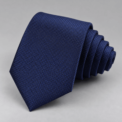 CORBATA SLIM TEXTURIZADA 6 CM AZUL MARINO AC002N015
