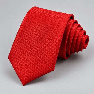 CORBATA SLIM TEXTURIZADA 6 CM ROJO AC002N001