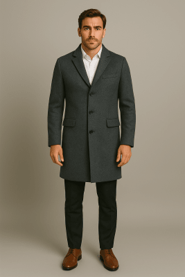 ABRIGO LARGO LANA I0300N004