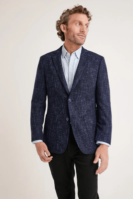 CHAQUETA DE LANA HOMBRE AZULINO I5001N076