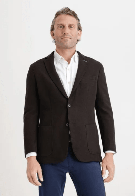 CHAQUETA DE LANA HOMBRE VERDE I5001N013