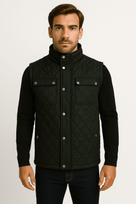 CHAQUETA SIN MANGAS I0002N009