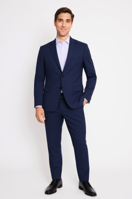 TRAJE EJECUTIVO AZUL MARINO PARA HOMBRE - MODELO V6001N079