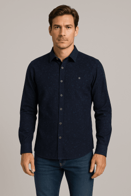 CAMISA COTELÉ ESTAMPADA I2960N001