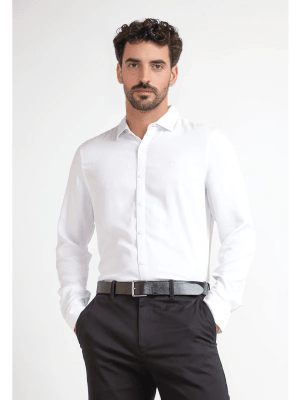 CAMISA ECOVERO HOMBRE BLANCA V6005N001