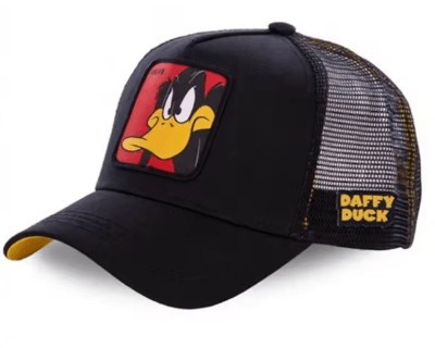 JOCKEY DE MALLA UNISEX AJUSTABLE PATO LUCAS NEGRO – ESTILO URBANO Y VENTILACIÓN PERFECTA LI28003N006