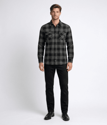 CAMISA MANGA LARGA LEÑADORA CARBON I6000N005