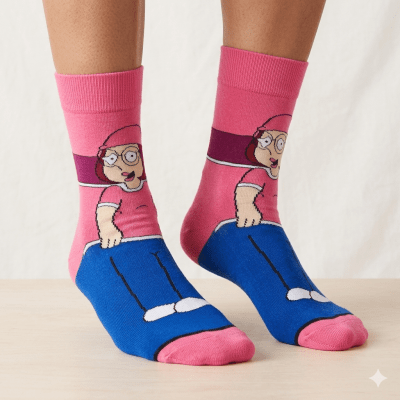 CALCETINES ANIMADOS PARA HOMBRE Y MUJER 