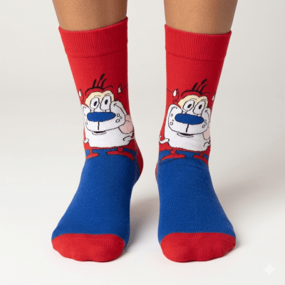 CALCETINES ANIMADOS PARA HOMBRE Y MUJER 