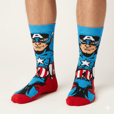CALCETINES ANIMADOS PARA HOMBRE Y MUJER 