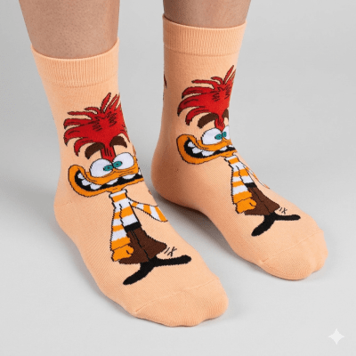 CALCETINES ANIMADOS PARA HOMBRE Y MUJER 