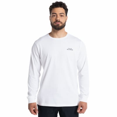 POLERA MANGA LARGA LIFESTYLE HOMBRE BLANCO I5163N001