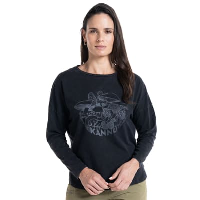 POLERA ESTAMPADA LIFESTYLE PARA MUJER NEGRO I5563N009