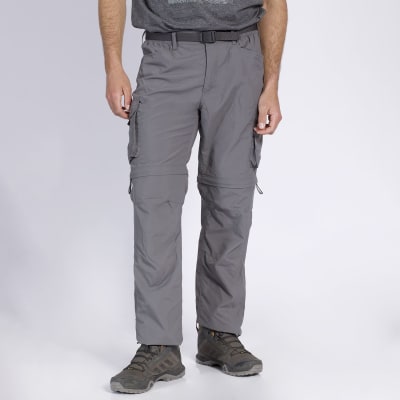 PANTALON OUTDOOR HOMBRE DESMONTABLE GRIS LI100N004