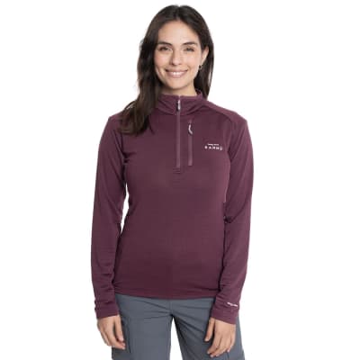 POLAR INNER FLEECE LA LEONERA MUJER VINO V6559N057