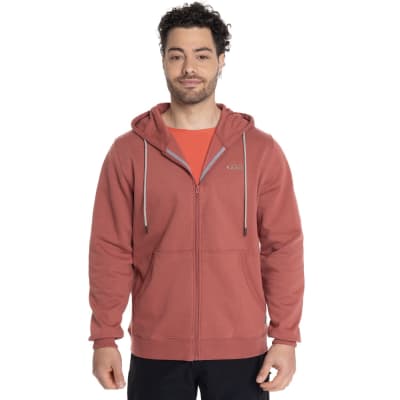 POLERON FLEECE COIGUE HOMBRE LADRILLO V6102N067