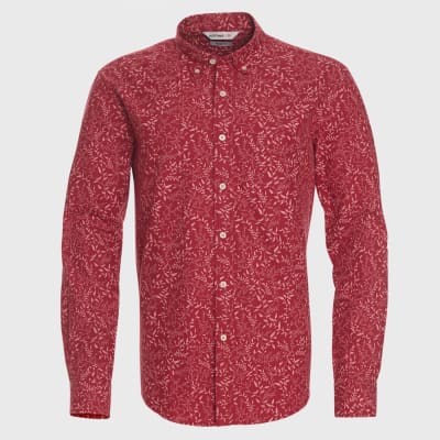 CAMISA OXFORD ESTAMPADA TALLAS EXTRA (5XL Y 6XL) I2800X002