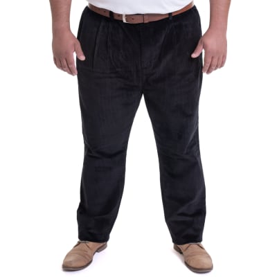 PANTALÓN COTELÉ PINZADO TALLAS GRANDES IV534E009