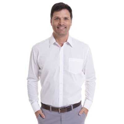 CAMISA LISA CON BOLSILLO LI3100001