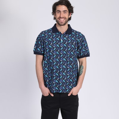 POLERA PIQUE ESTAMPADA V3200N001