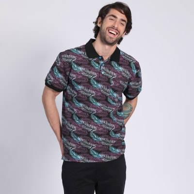 POLERA PIQUE ESTAMPADA V3200N006