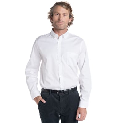 CAMISA OXFORD PARA HOMBRE BLANCO I5165N001