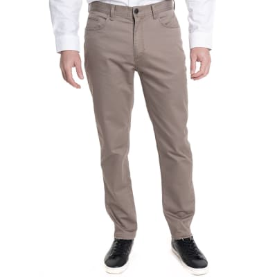 PANTALON 5 BOLSILLOS HOMBRE TOSTADO V6213N090
