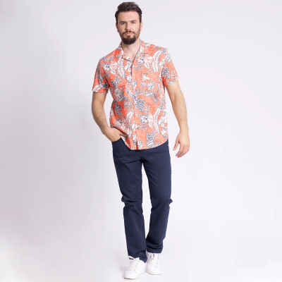 CAMISA GUAYABERA VINTAGE V3090N001
