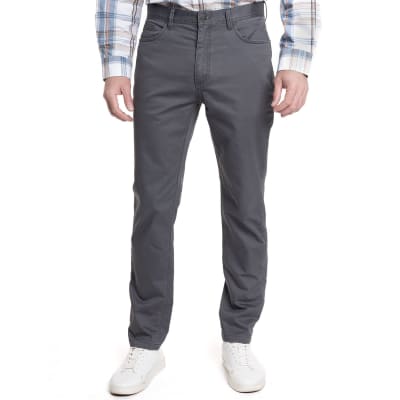 PANTALON 5 BOLSILLOS HOMBRE GRIS OSCURO V6213N004