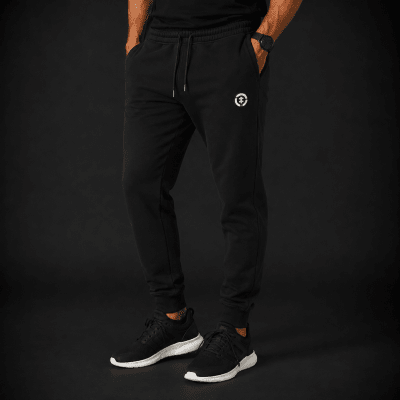 JOGGER FRANELA CARDADA NEGRO LI000N009