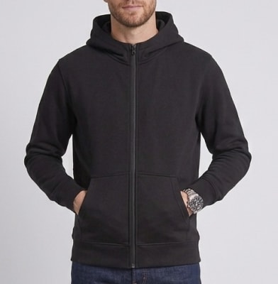 POLERON FULL ZIP TERMICO NEGRO LI004N009