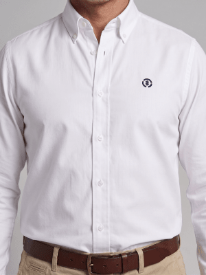 CAMISA MANGA LARGA OXFORD BLANCO LI000N001