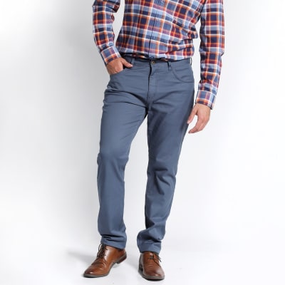PANTALÓN HOMBRE 5 BOLSILLOS CASUAL – CORTE RECTO Y COMODIDAD TODO EL DÍA I2300N069