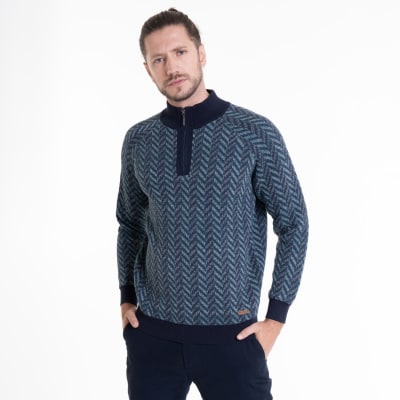 SWEATER HALF ZIPPER I4051N002