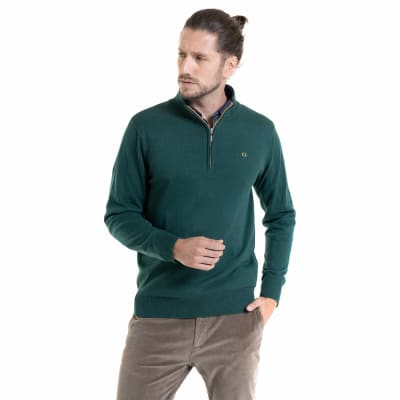SWEATER HALF ZIPPER I4252N016