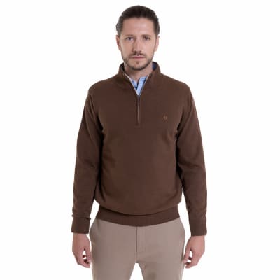 SWEATER HALF ZIPPER I4252N038